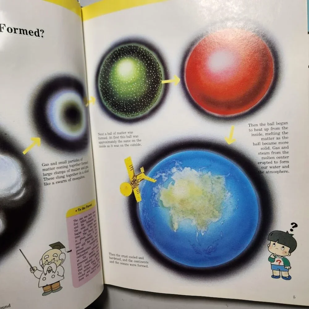 Sky and Earth A Child's First Library of Learning Book Science Book Homeschool